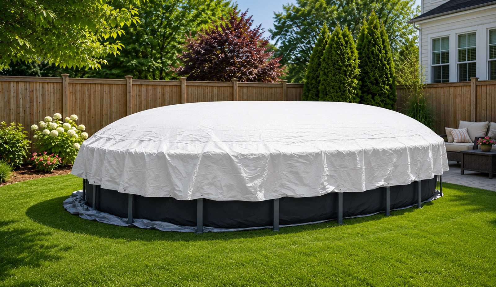 Oval Pool Cover (Above Ground)